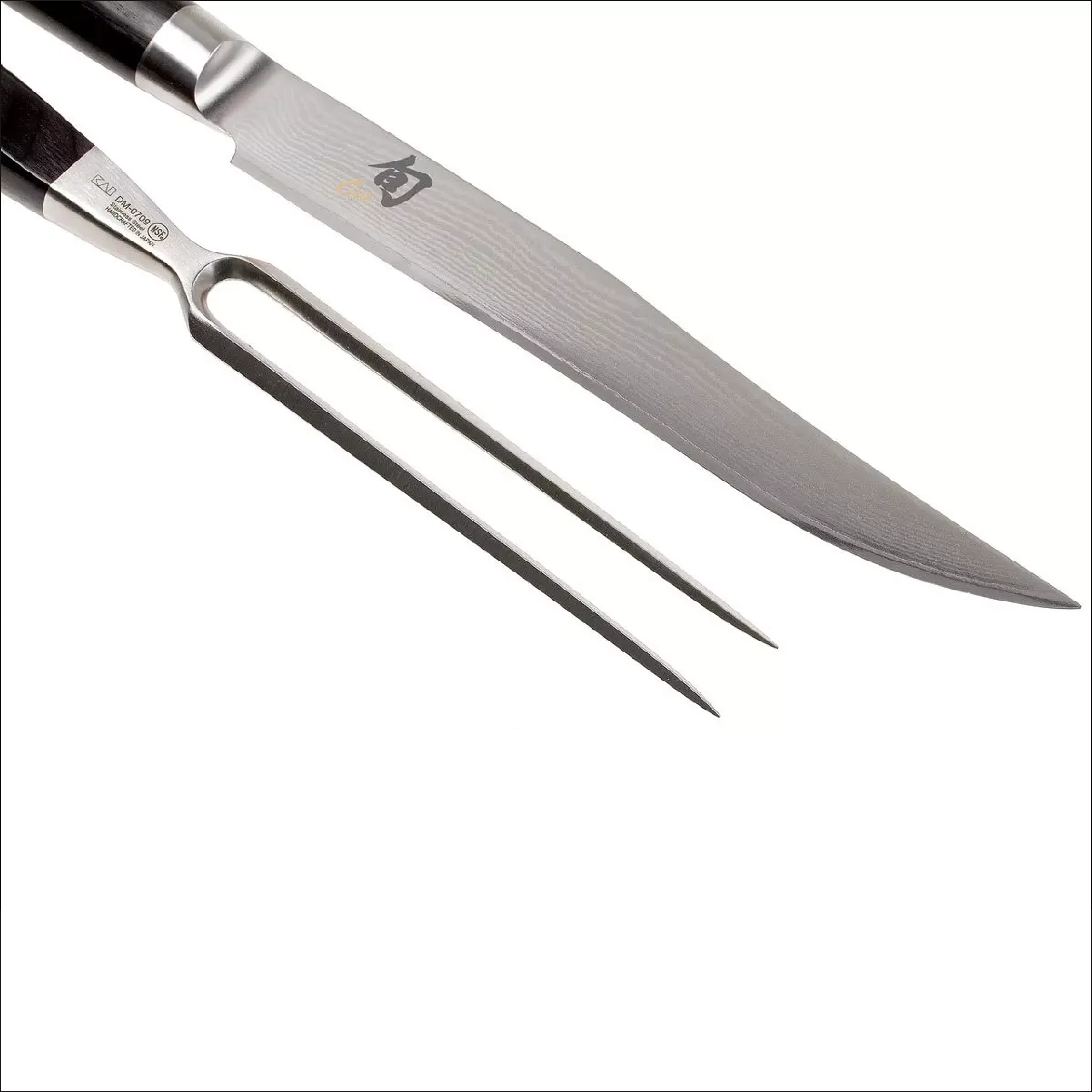Kai Shun Classic Carving Knife 8" and Fork 6" Gift Set [DM0S200] - Image 3