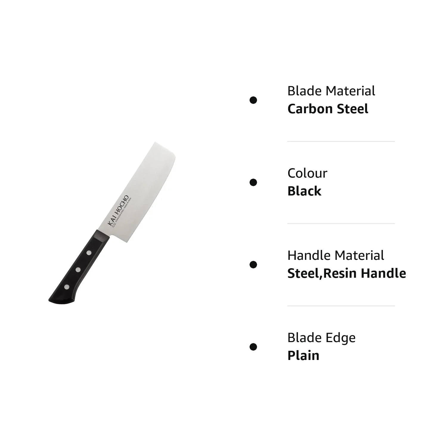 Kai Hocho Premium Nakiri Kitchen Knife for Chopping, Dicing and Mincing - Image 9