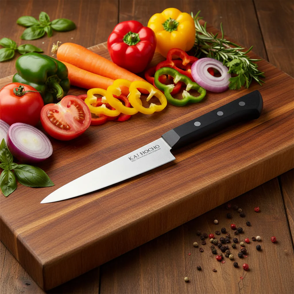 Kai Hocho Premium Petty Knife 12.2 cm Stainless Steel - Image 3