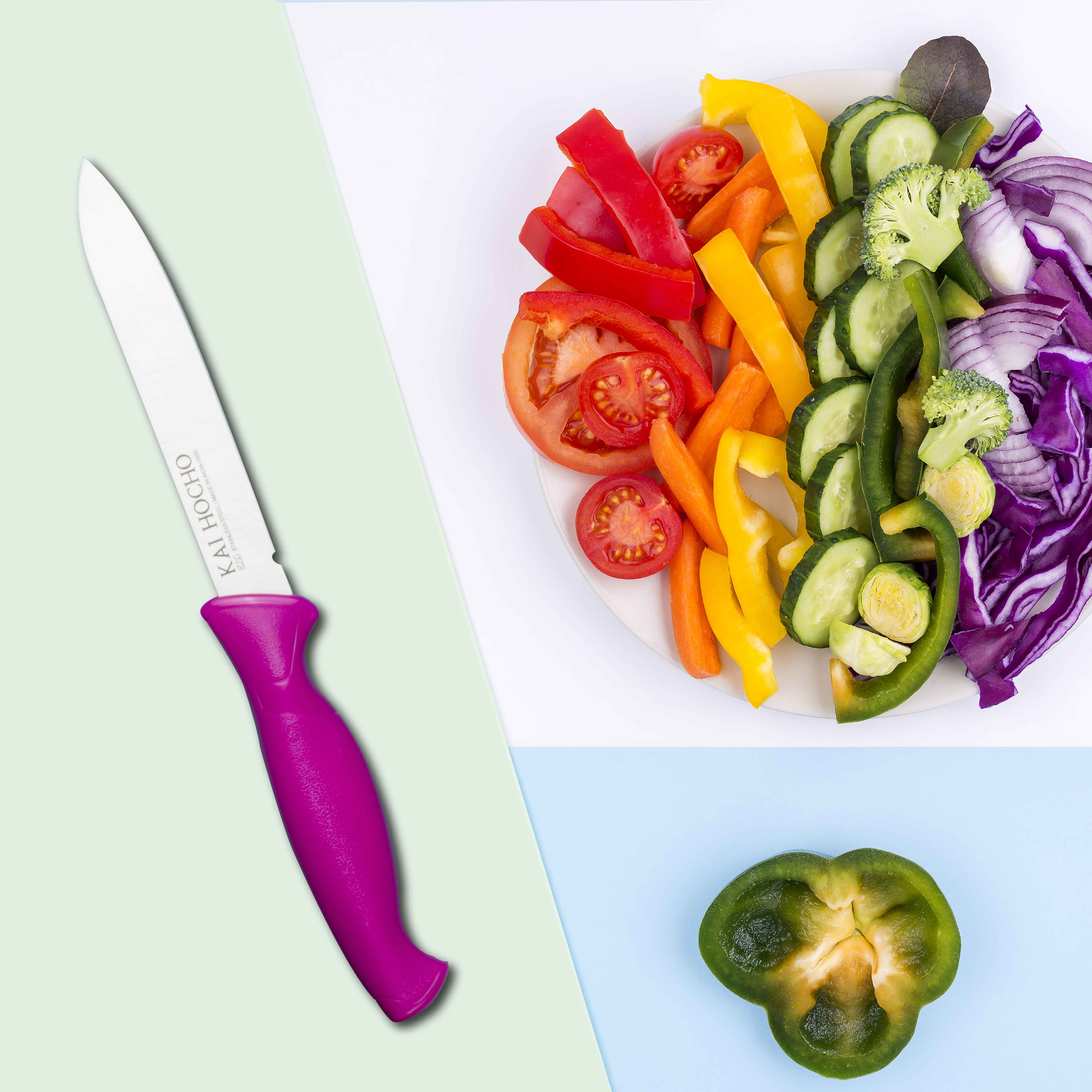 Kai Kitchen Knife Pink - Image 4
