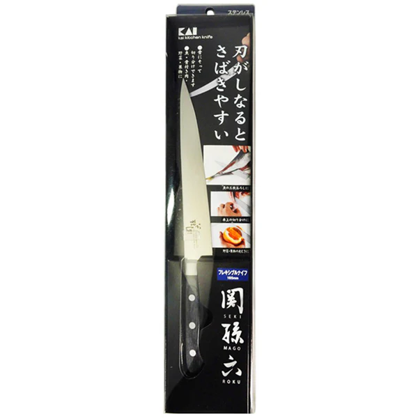 KAI Seki Magoroku Flexible Knife 165mm AB-5118 - Image 5