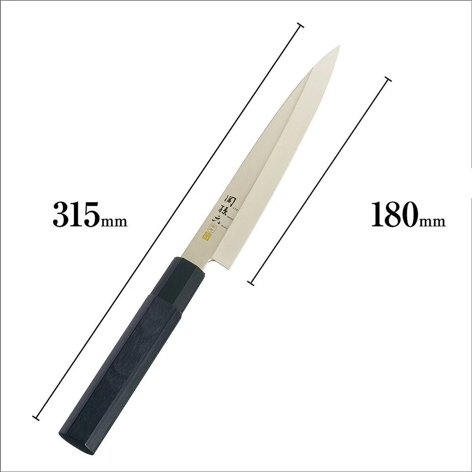 Kai Seki Magoroku Sushi Sashimi Knife Yanagiba 180mm 7.1" [AK1104] - Image 5