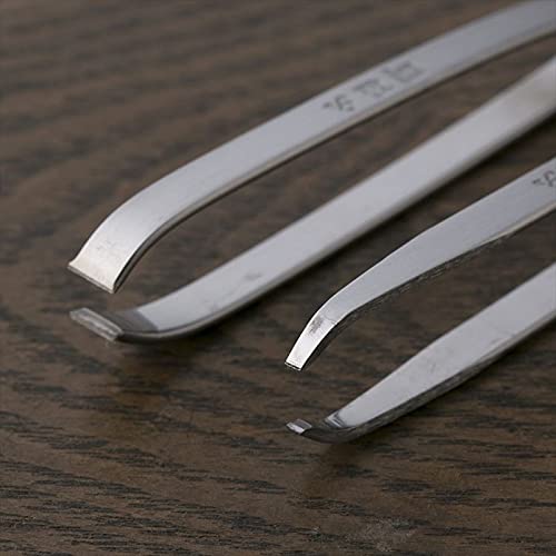 Kai Seki Magoroku Tweezer Set (with Pouch), 100 g (HC1834) - Image 3
