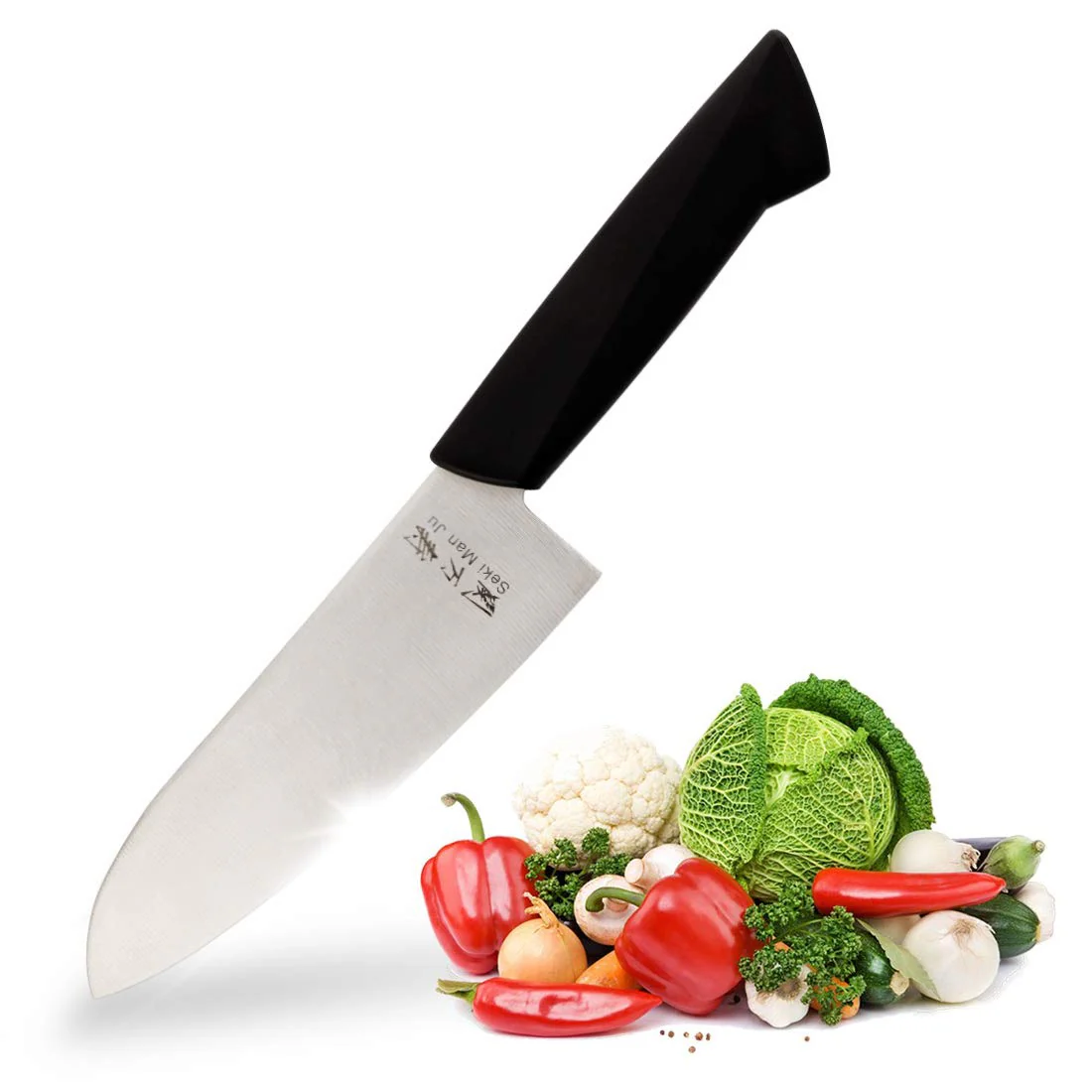 Kai Seki Manju Santoku Kitchen Knife - Image 2
