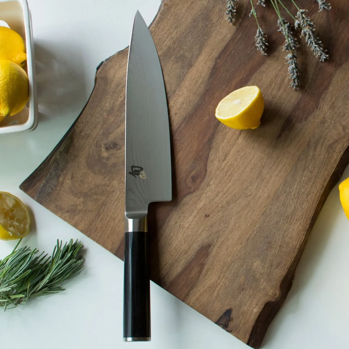 Kai Shun Classic Kitchen Knife 2Pc Set ( Utility 6" and Chef Knife 8") - Image 3