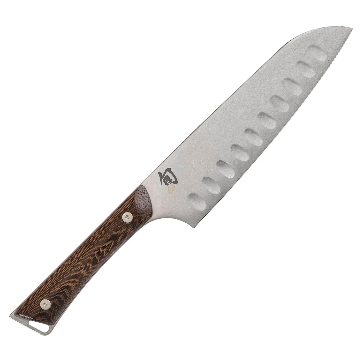 KAI Shun Kanso 7-Inch Hollow-Ground Santoku Knife [SWT0718] - Image 3
