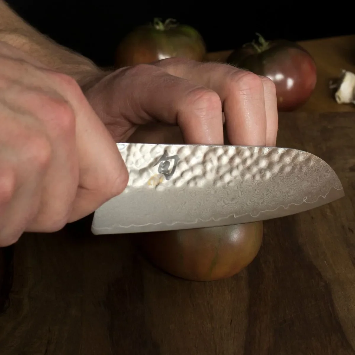 Kai Shun Premier Santoku Kitchen Knife 5.5" (TM0727) - Image 2