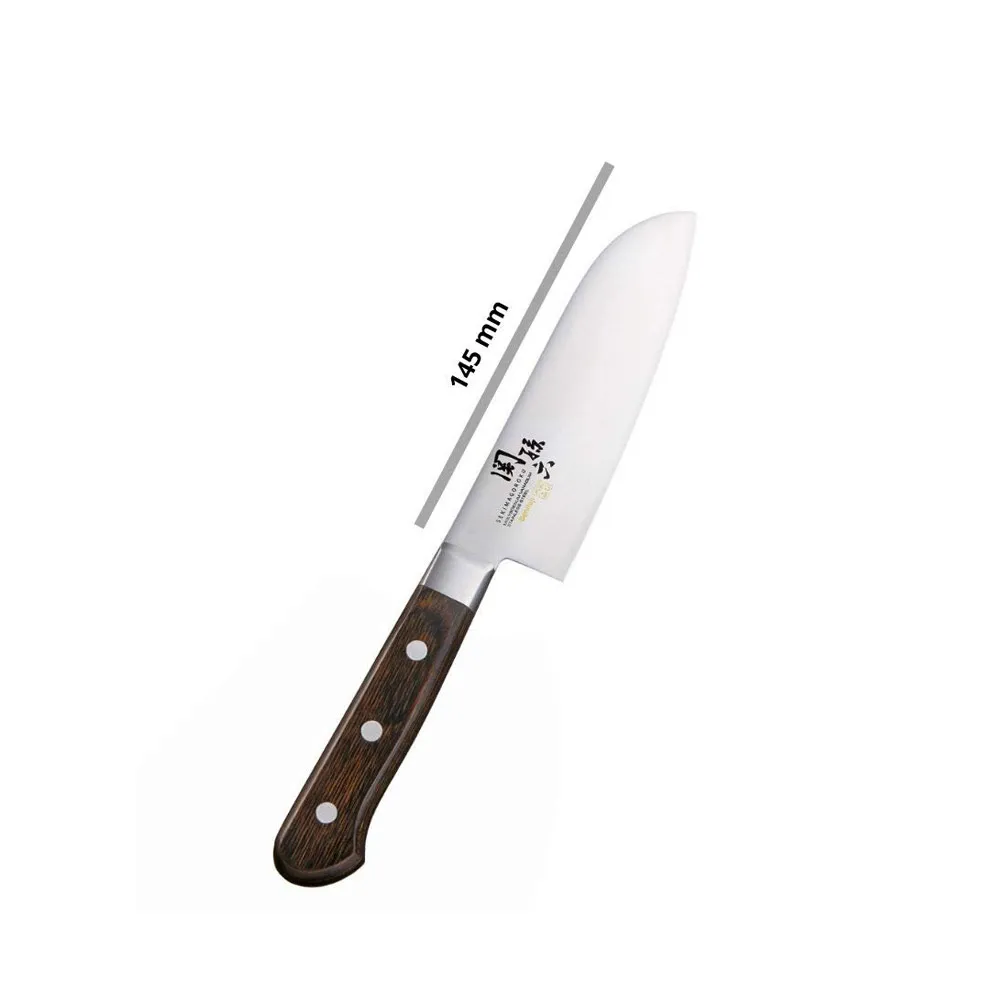 Kai Seki Magoroku Benifuji Santoku Knife (Small ), 145mm [AB5439] - Image 6