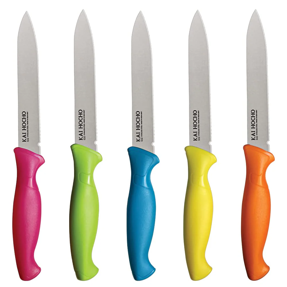 Kai Hocho Kitchen Knife, Pack of 5 (Plain Knife) - Image 2