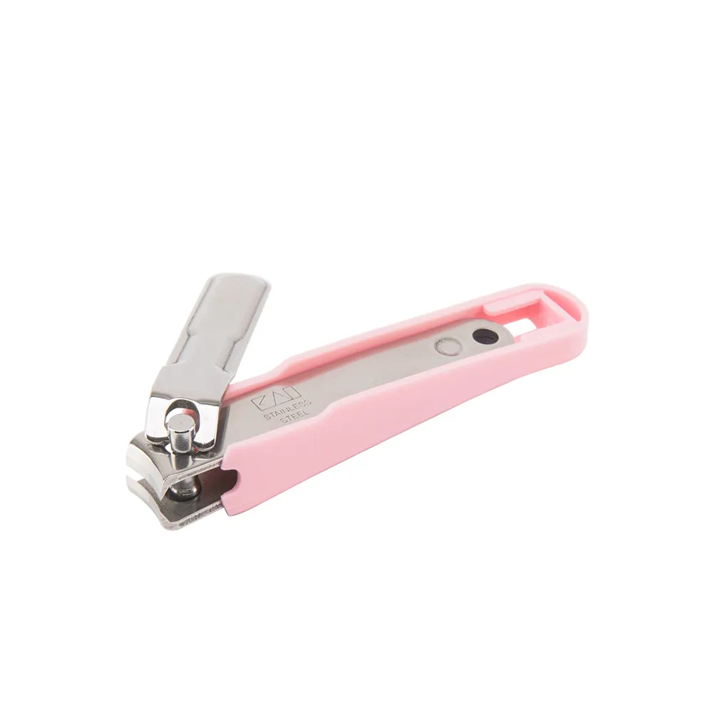 Kai Tsumekiri Nail Clipper Stainless Steel- Small (Pink) - Image 4