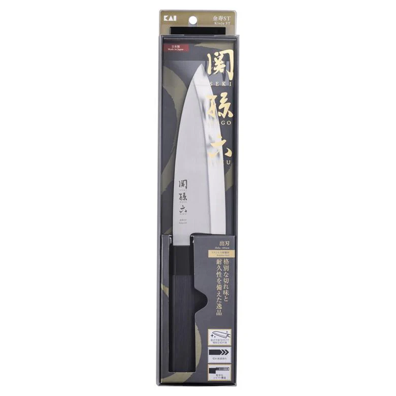 Kai Seki Magoroku Wasabi Deba Boning Knife 10.5cm (027AH0271) - Image 5