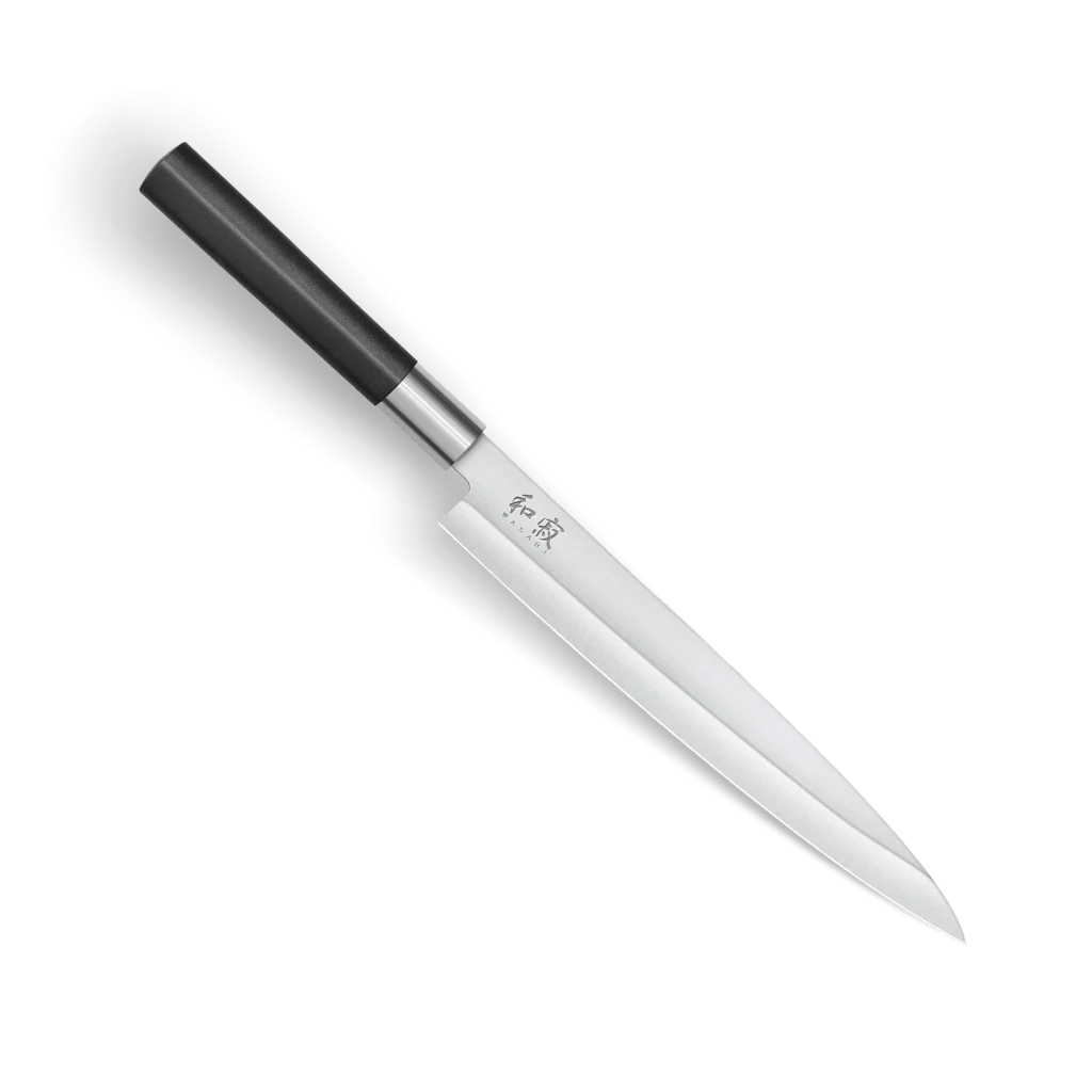 KAI Wsabi Black Yanagiba Filleting Sashimi Knife 21cm - Image 8