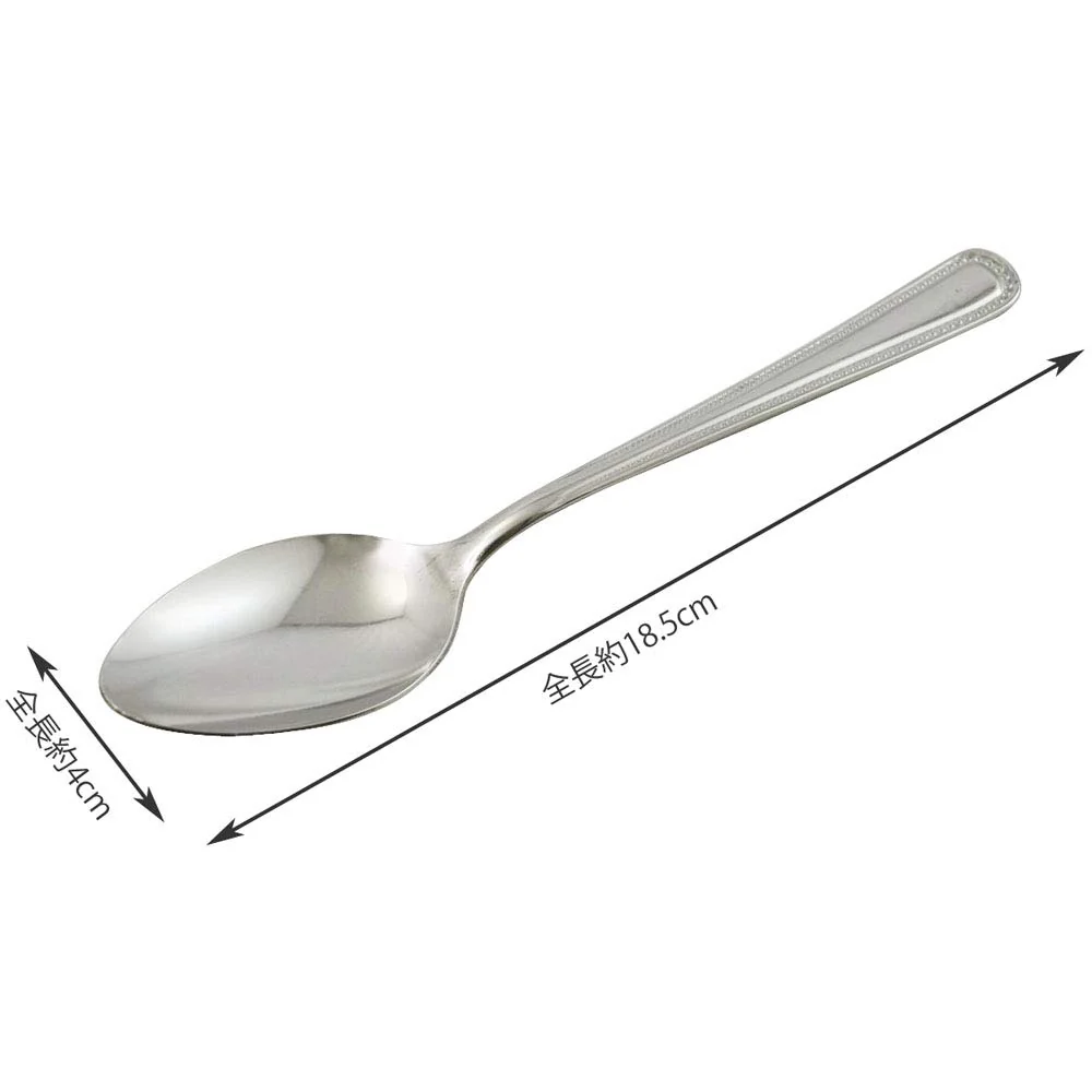 KAI New Comet Dessert Spoon (Set of 6) Made in Japan (000FA0702) - Image 4
