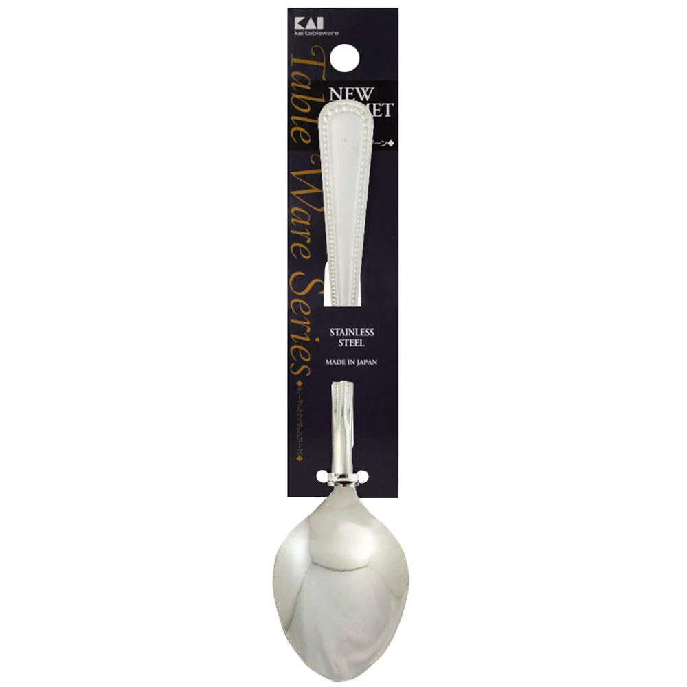 KAI New Comet Dessert Spoon (Set of 6) Made in Japan (000FA0702) - Image 7