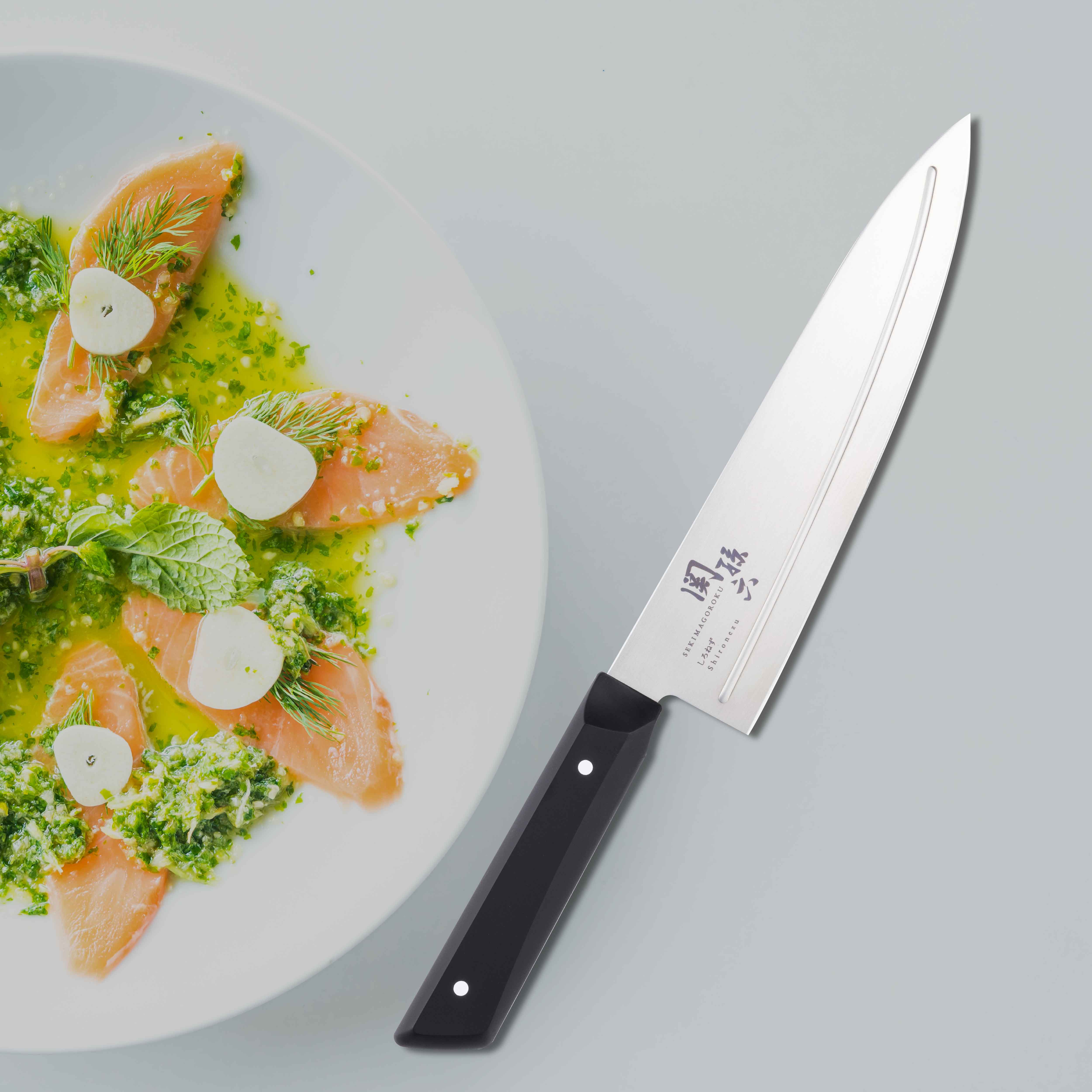 Kai Seki Magoroku Shironezu Gyuto Chef's Knife 180mm [000AB5473]