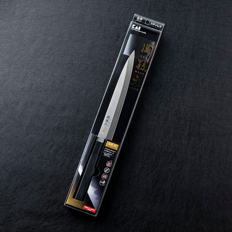 Seki Magoroku Kinju Yanagiba Knife, Sashimi-Blade 8.25" (21 cm), [AK1105] - Image 9